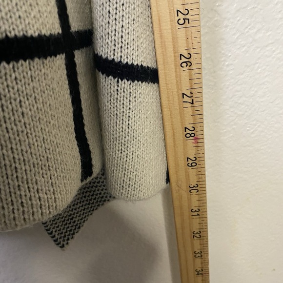 Oliver by Escio Anthropologie Open Cardigan Sweater Womens Size Medium Cream - Picture 5 of 5